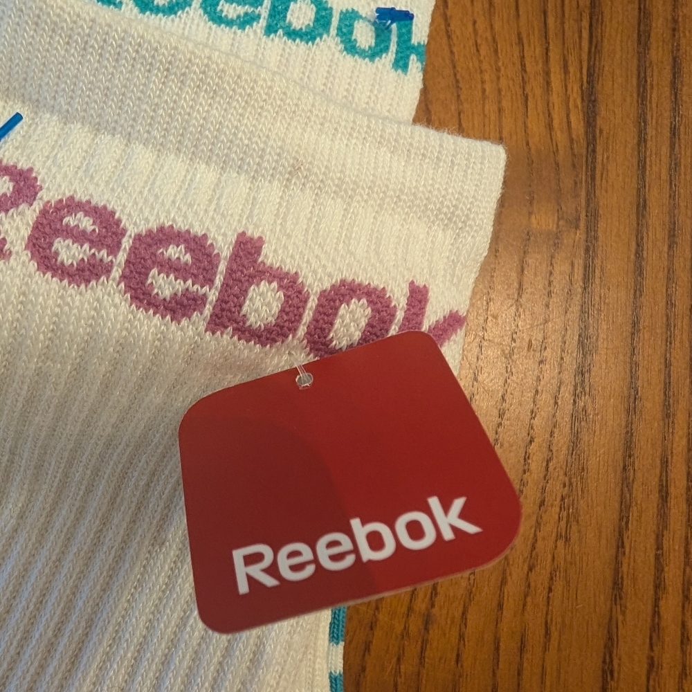 Reebok Crew Socks Bundle, Size M Women's - Picture 4 of 7